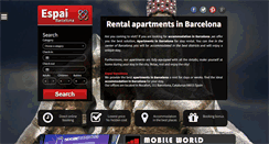 Desktop Screenshot of espaibarcelona.com