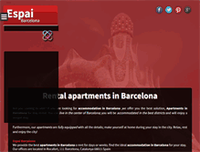 Tablet Screenshot of espaibarcelona.com